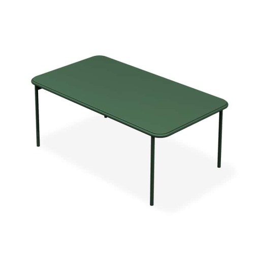 maalattu teräspöytä